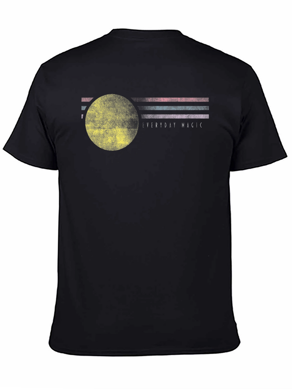 Everyday Magic Graphic Tee - Black Cotton Blend