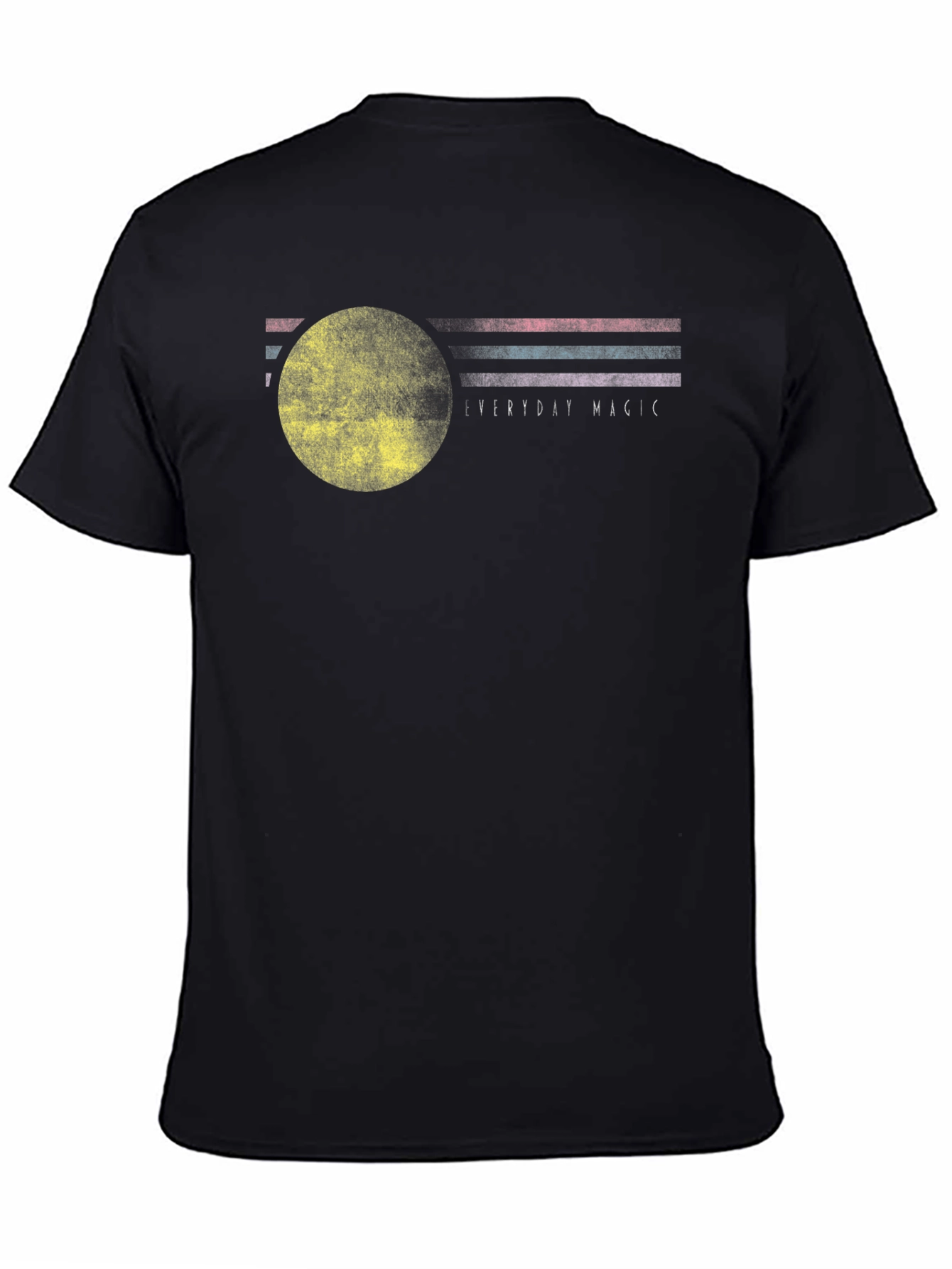Everyday Magic Graphic Tee - Black Cotton Blend