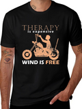 Therapy is Expensive Wind is Free T-Shirt