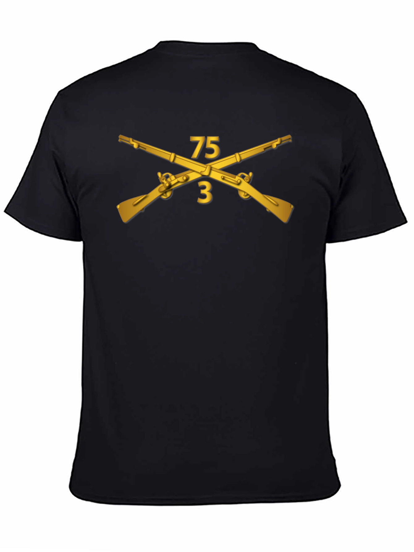 75th Ranger Regiment T-Shirt - Black
