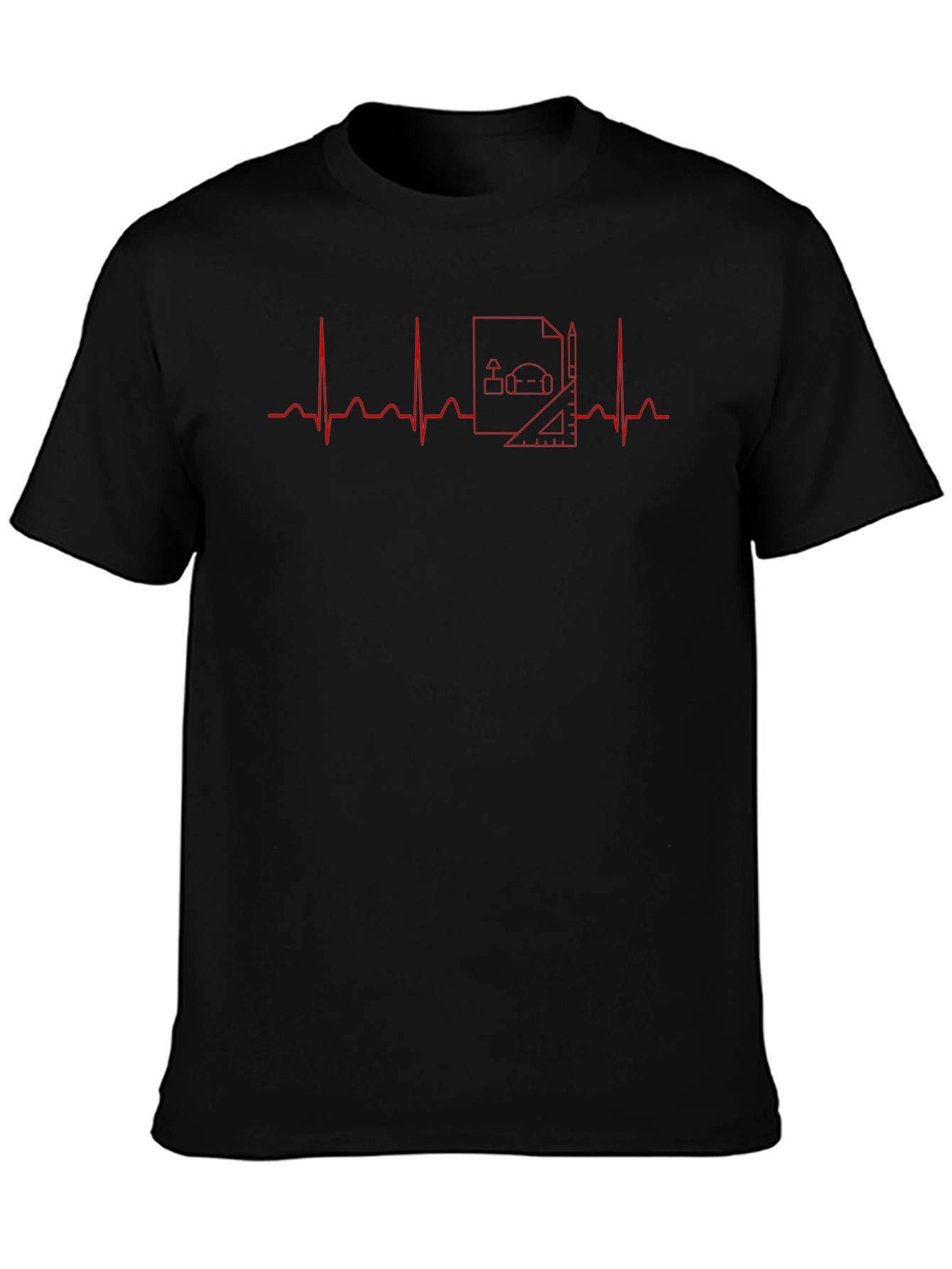 Interior Designer Heartbeat T-Shirt