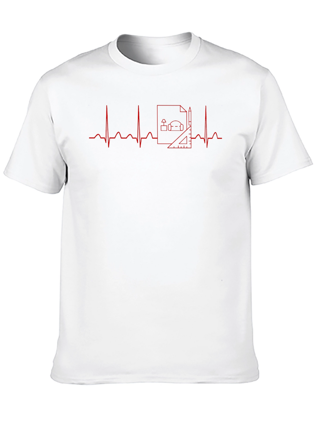 Interior Designer Heartbeat T-Shirt