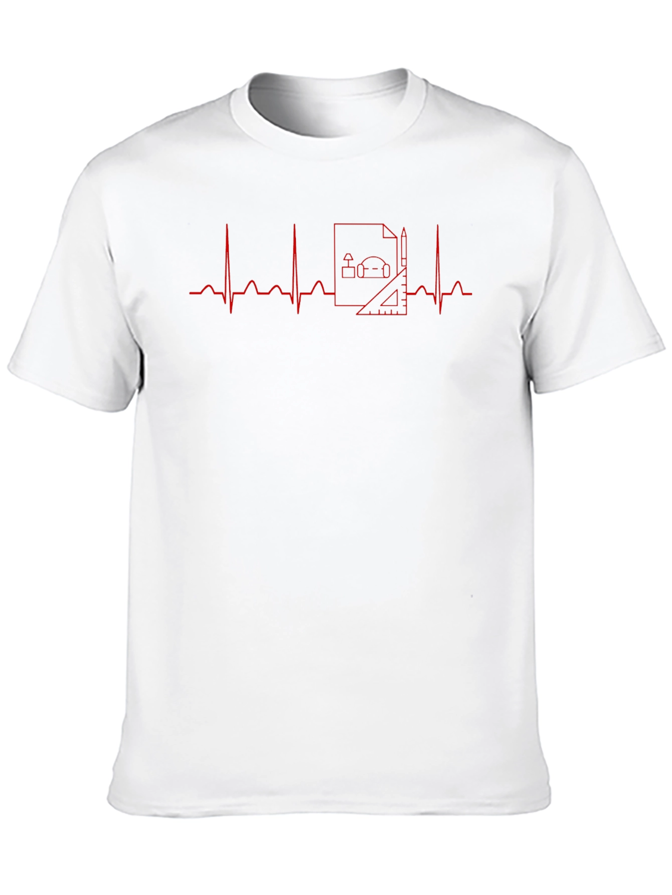 Interior Designer Heartbeat T-Shirt