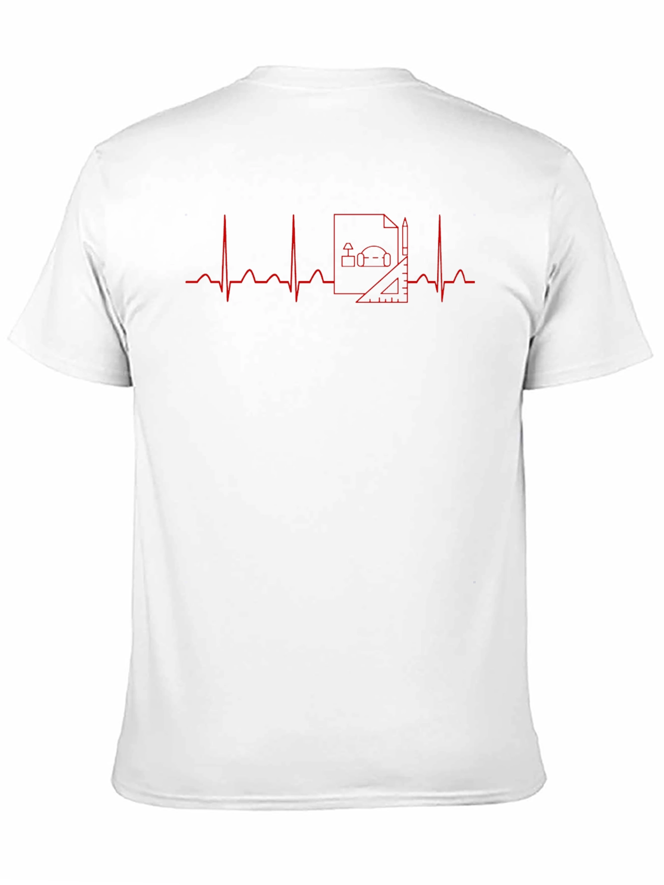 Interior Designer Heartbeat T-Shirt