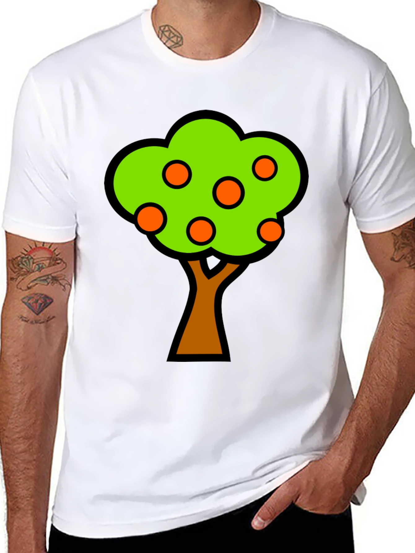 Fun Tree Graphic T-Shirt