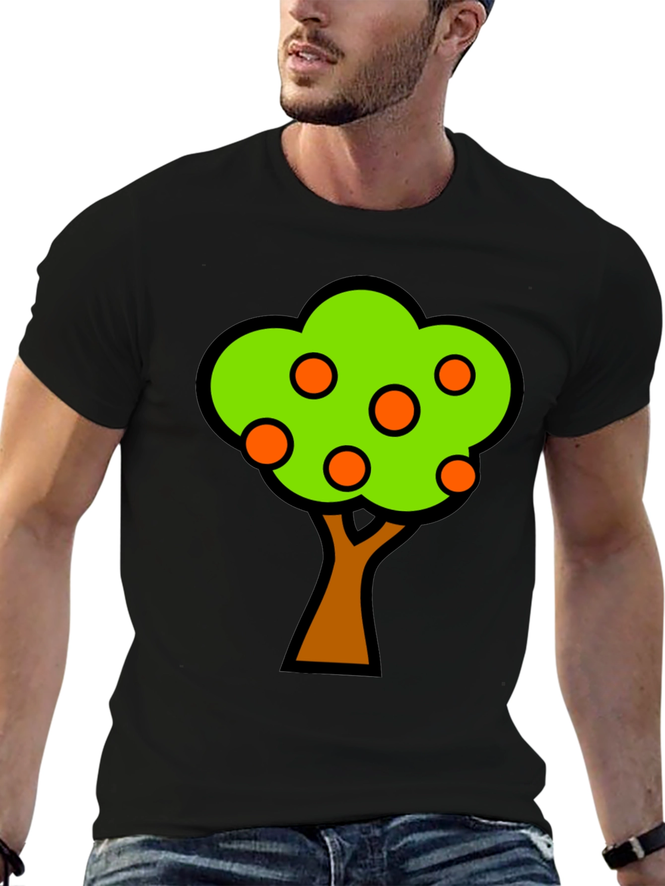 Fun Tree Graphic T-Shirt