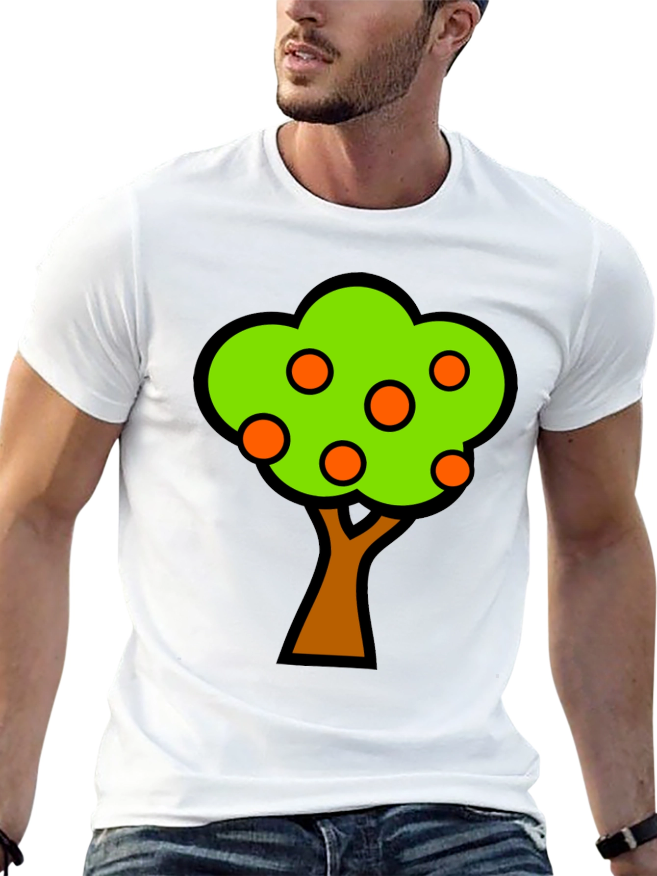 Fun Tree Graphic T-Shirt