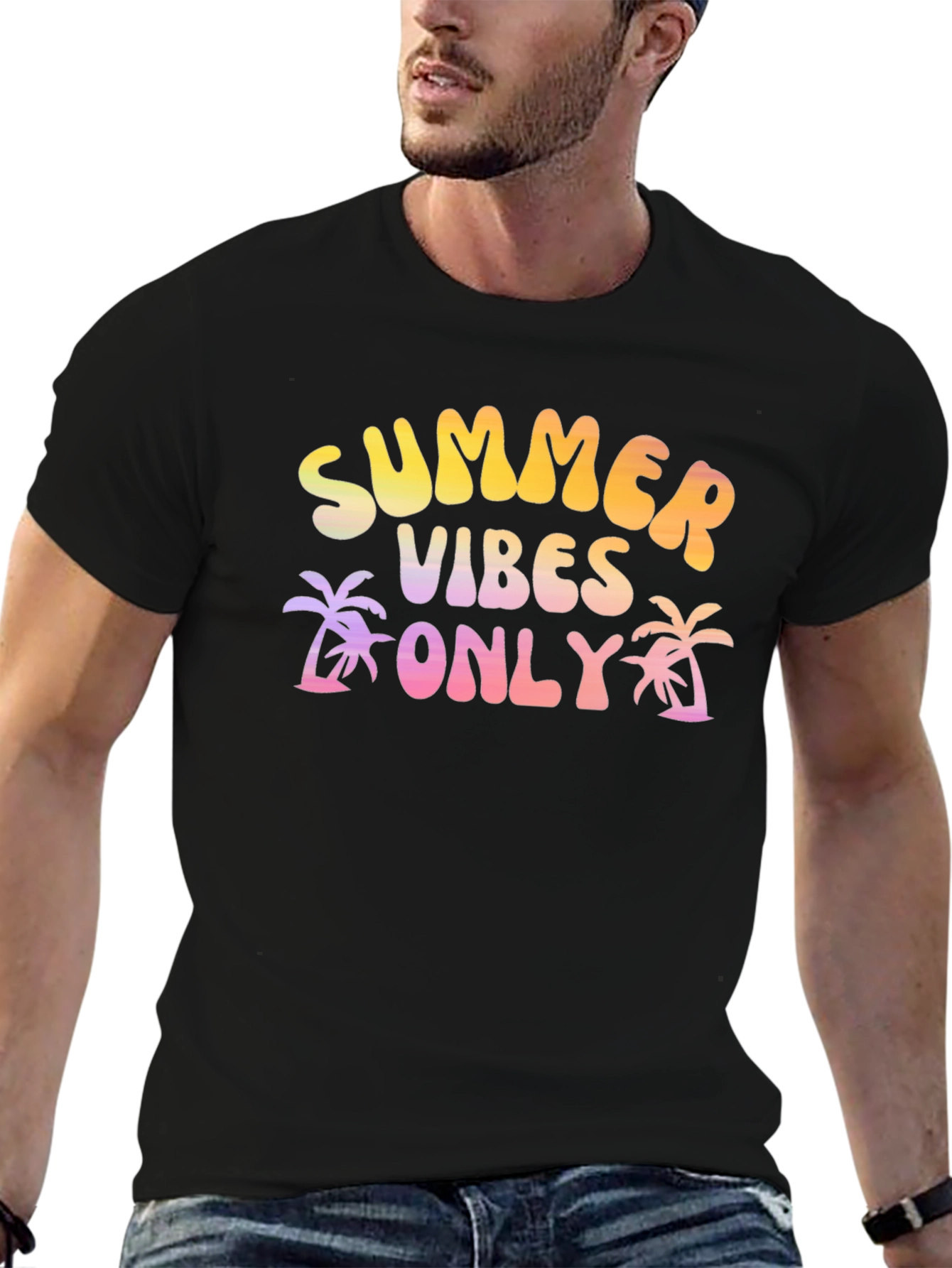 Summer Vibes Only Graphic T-Shirt