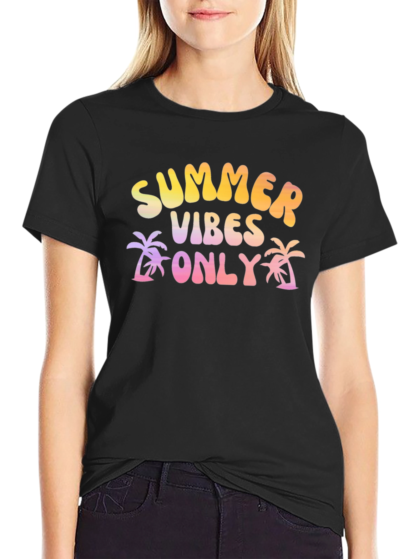 Summer Vibes Only Graphic T-Shirt