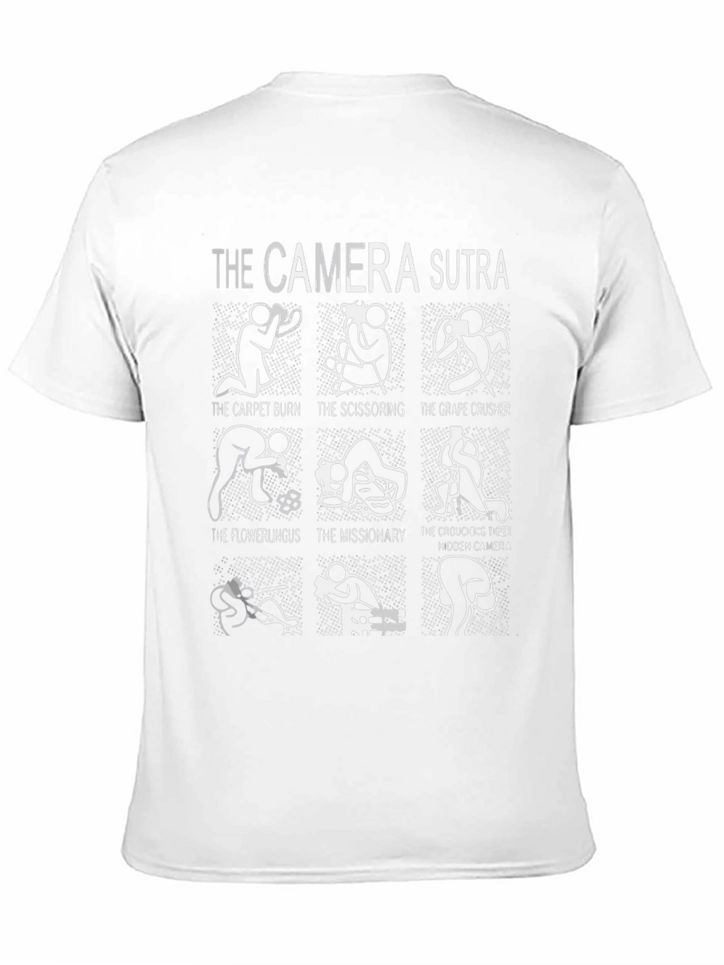 Camera Sutra Graphic T-Shirt - Photography Humor