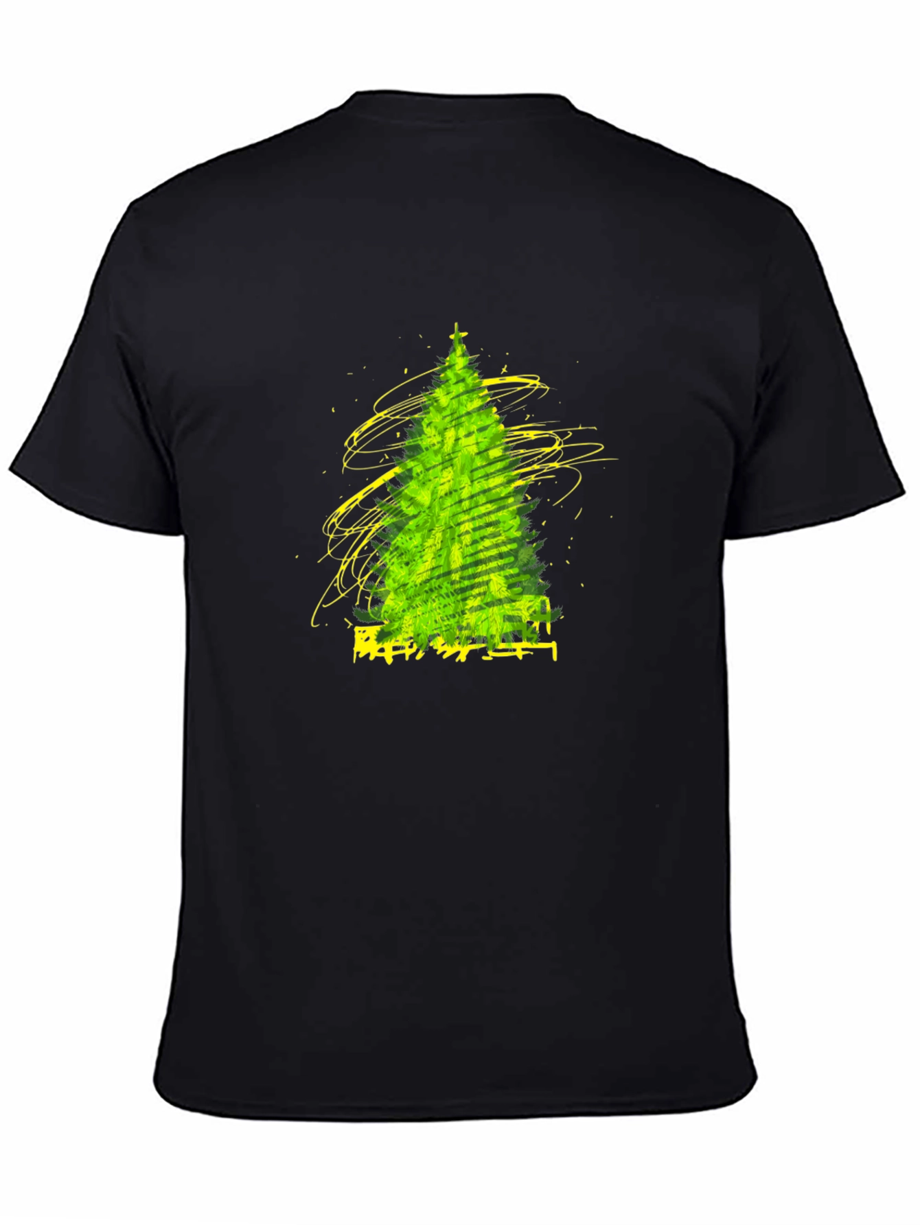 Festive Holiday Tree Graphic Tee