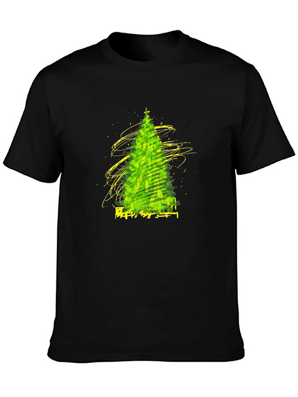 Festive Holiday Tree Graphic Tee