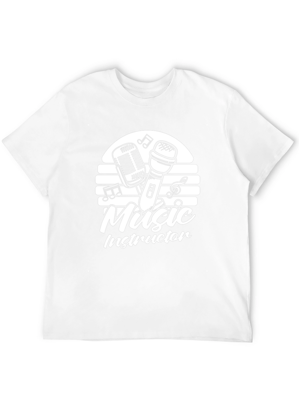 Music Instructor Black Graphic Tee