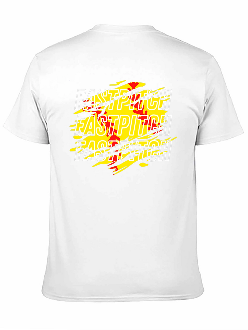 Fastpitch Graphic Tee - Black Cotton T-Shirt