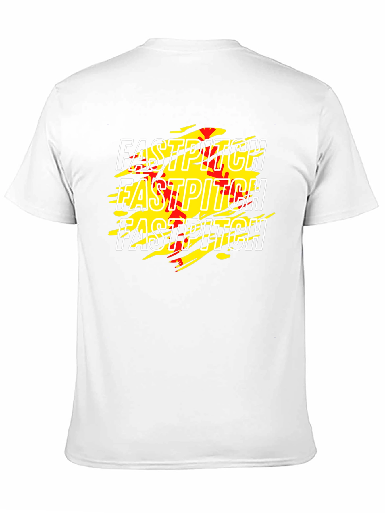 Fastpitch Graphic Tee - Black Cotton T-Shirt