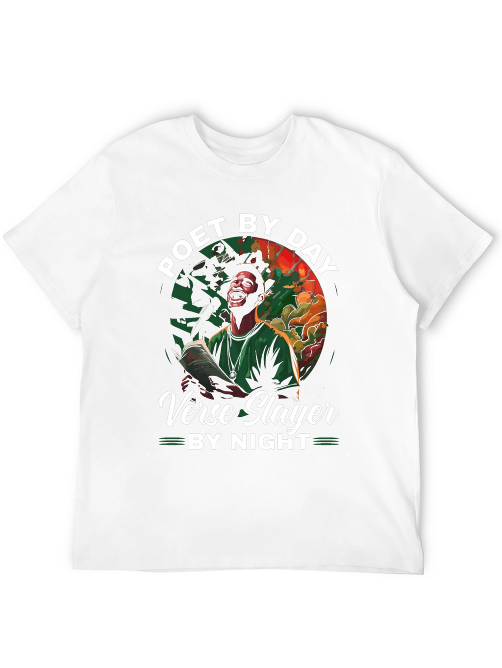 Poet by Day Verse Slayer by Night Graphic Tee