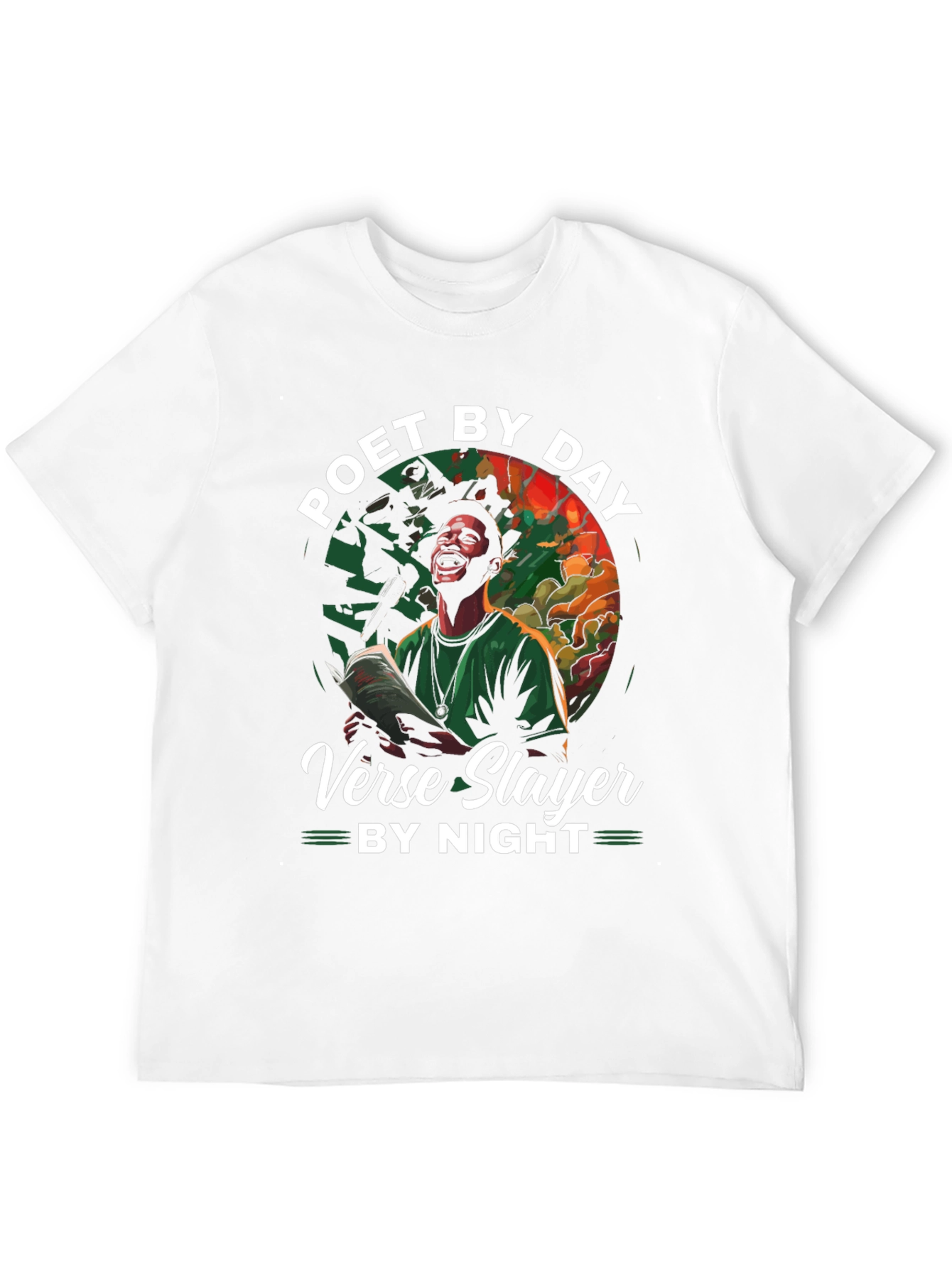 Poet by Day Verse Slayer by Night Graphic Tee