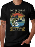 God Is Great Fishing T-Shirt