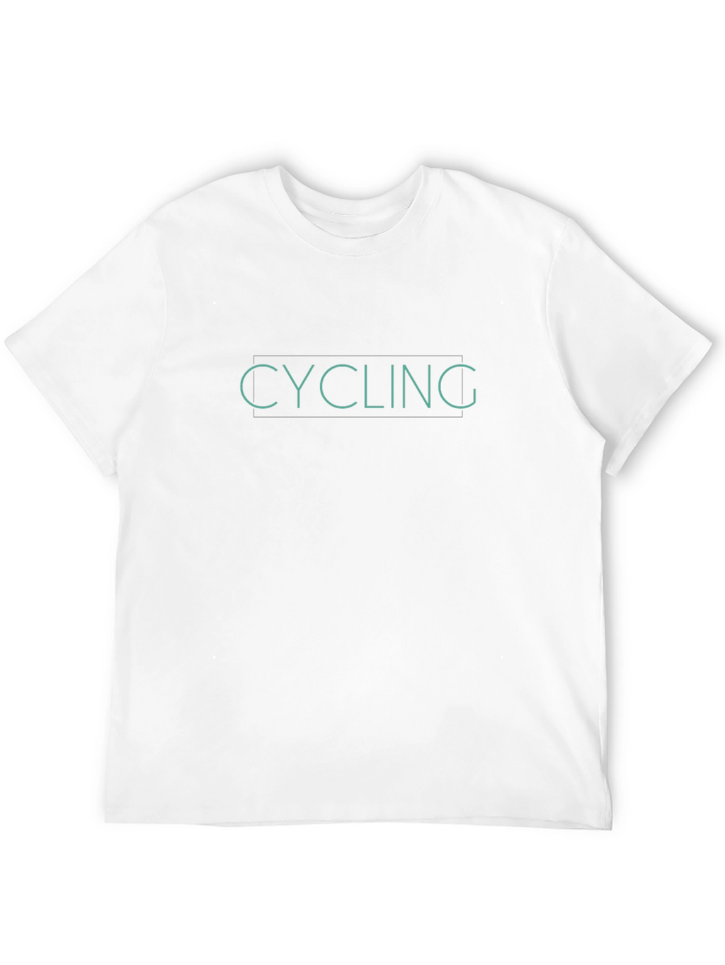 Cycling Graphic Tee - Modern Design