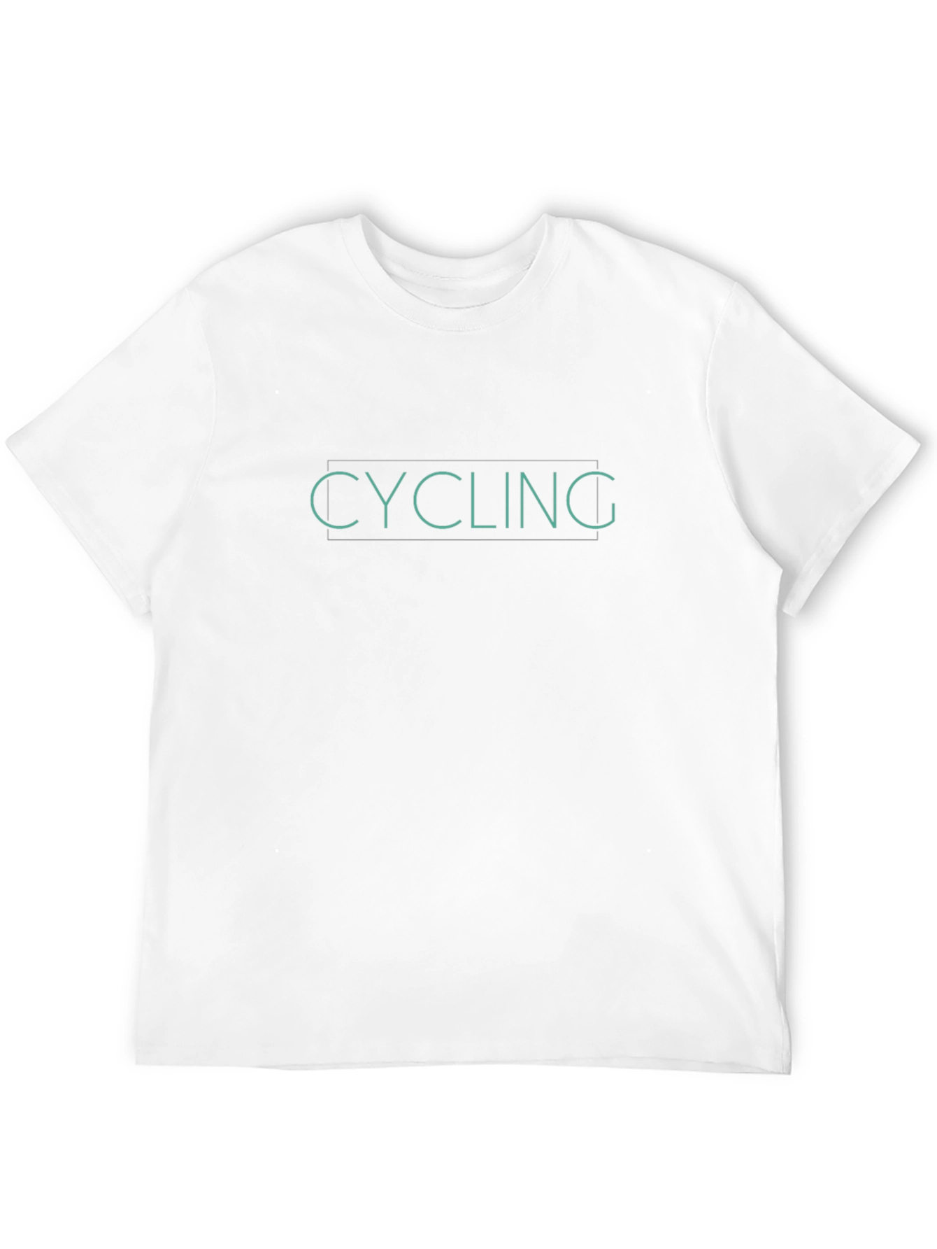 Cycling Graphic Tee - Modern Design