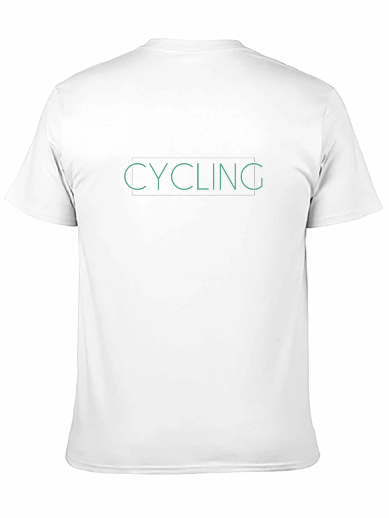 Cycling Graphic Tee - Modern Design