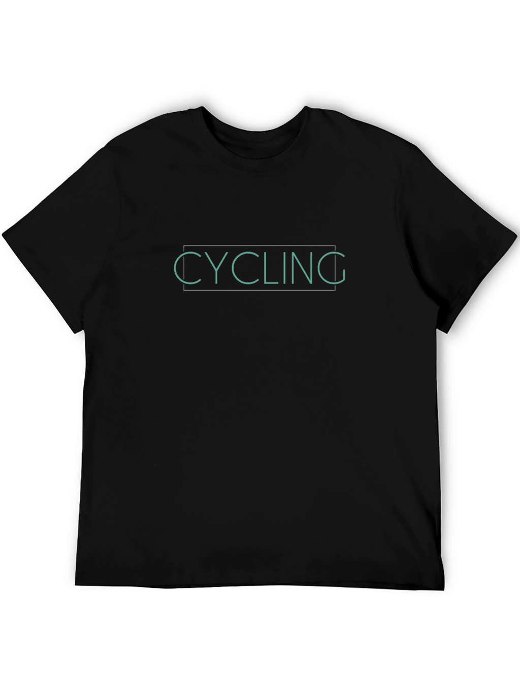 Cycling Graphic Tee - Modern Design