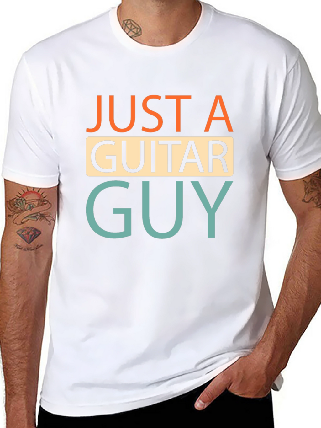Just a Guitar Guy T-Shirt - Musician Apparel