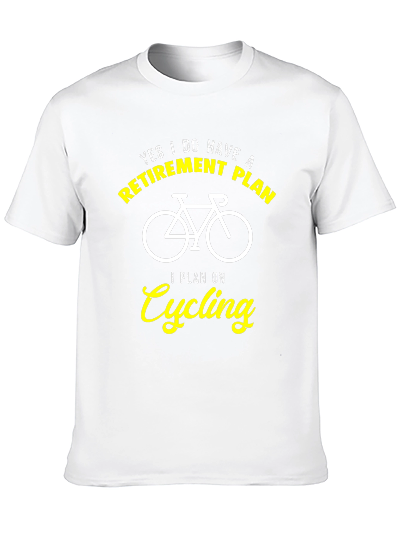 Retirement Plan Cycling T-Shirt