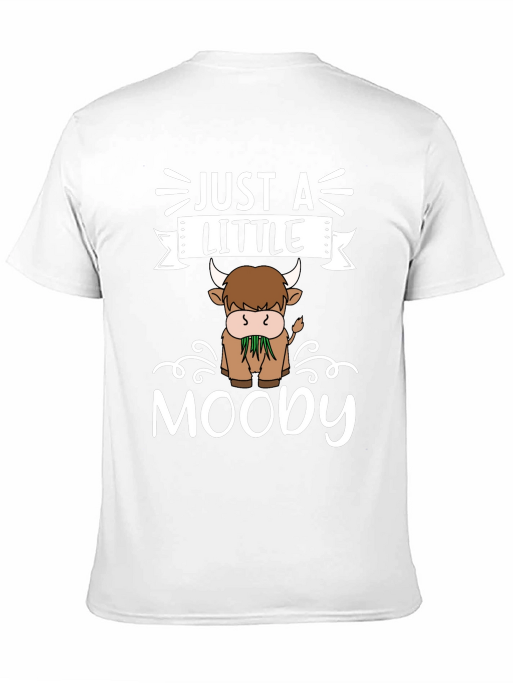 Just a Little Moody Highland Cow T-Shirt