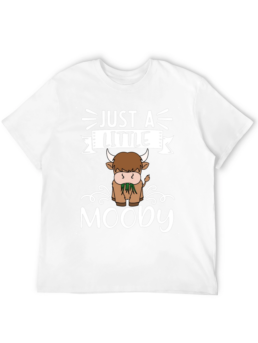 Just a Little Moody Highland Cow T-Shirt