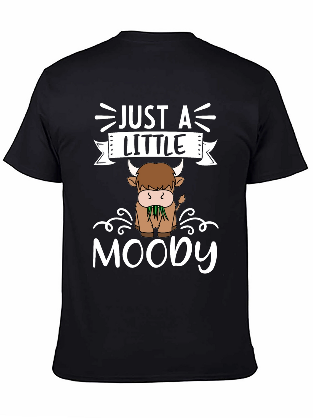 Just a Little Moody Highland Cow T-Shirt