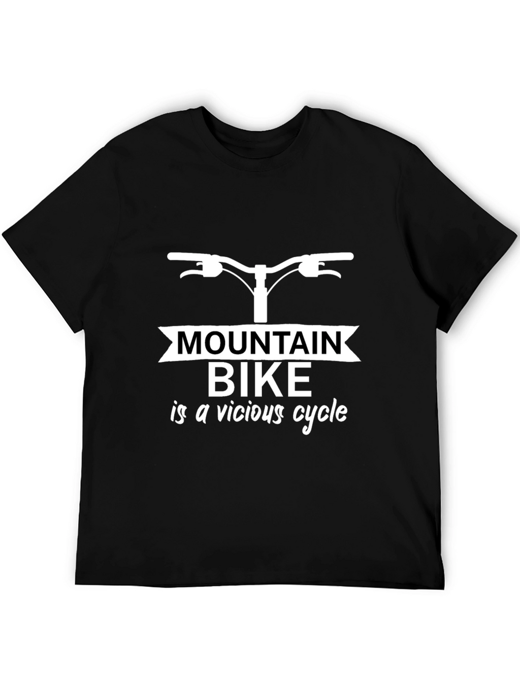 Mountain Bike Vicious Cycle T-Shirt - Funny Biking Tee