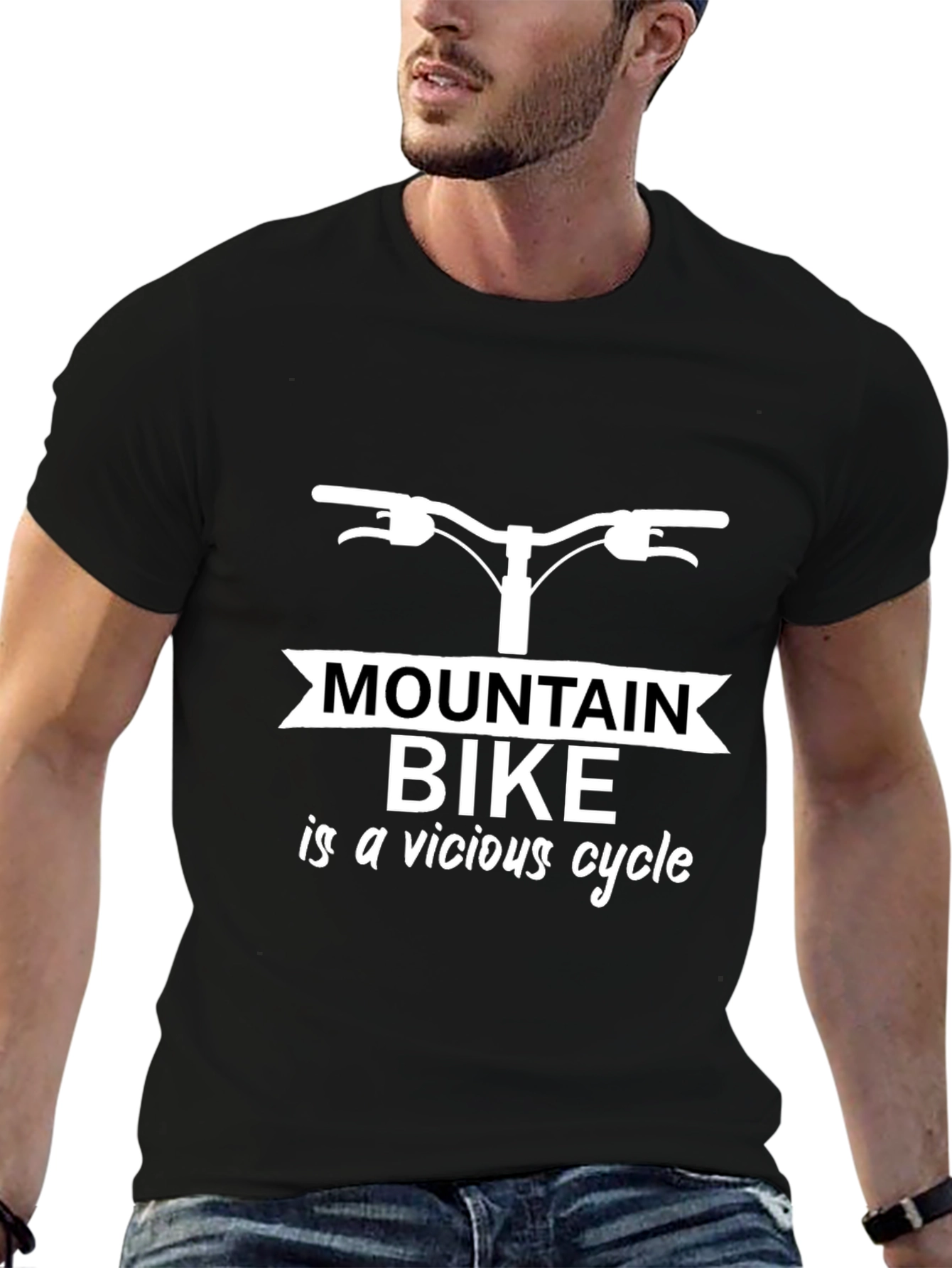 Mountain Bike Vicious Cycle T-Shirt - Funny Biking Tee