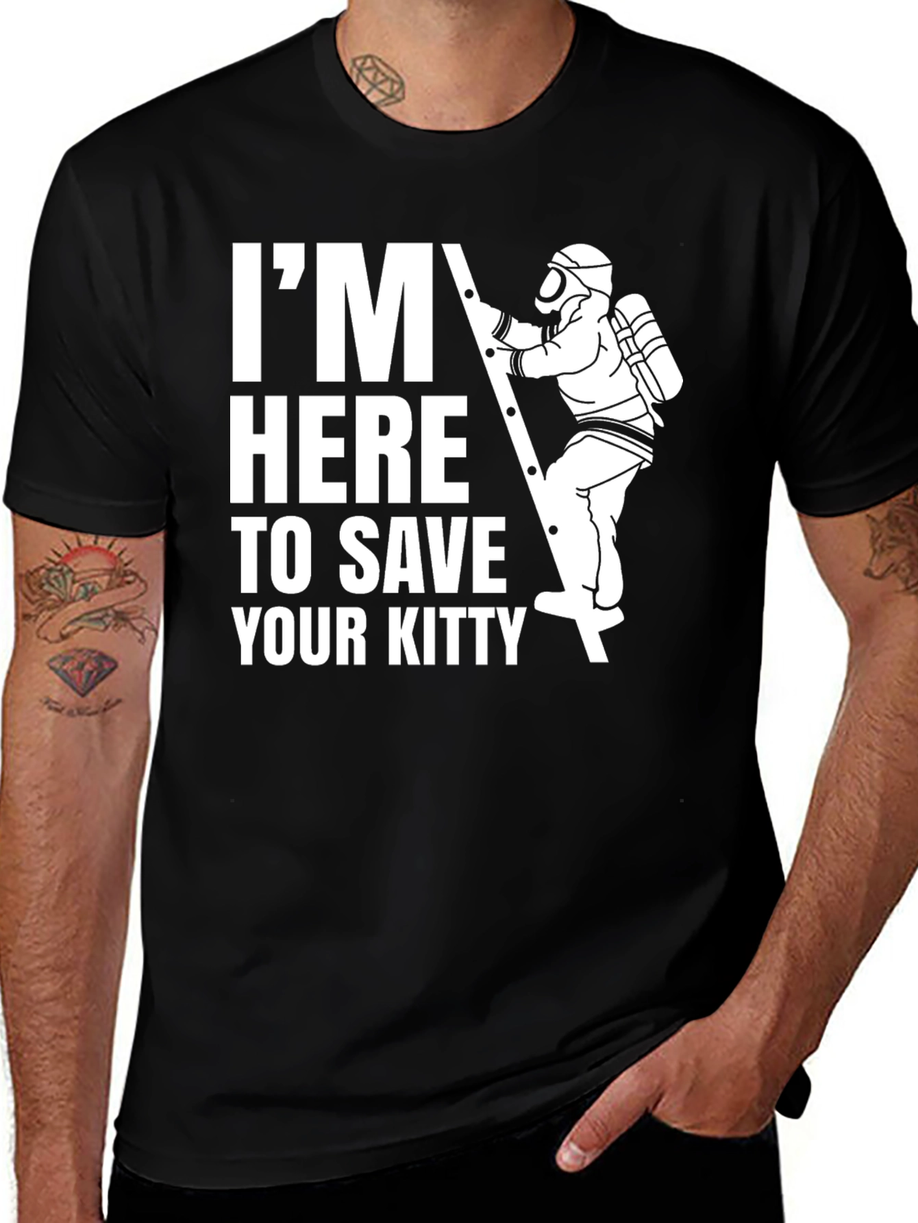 Im Here To Save Your Kitty T-Shirt
