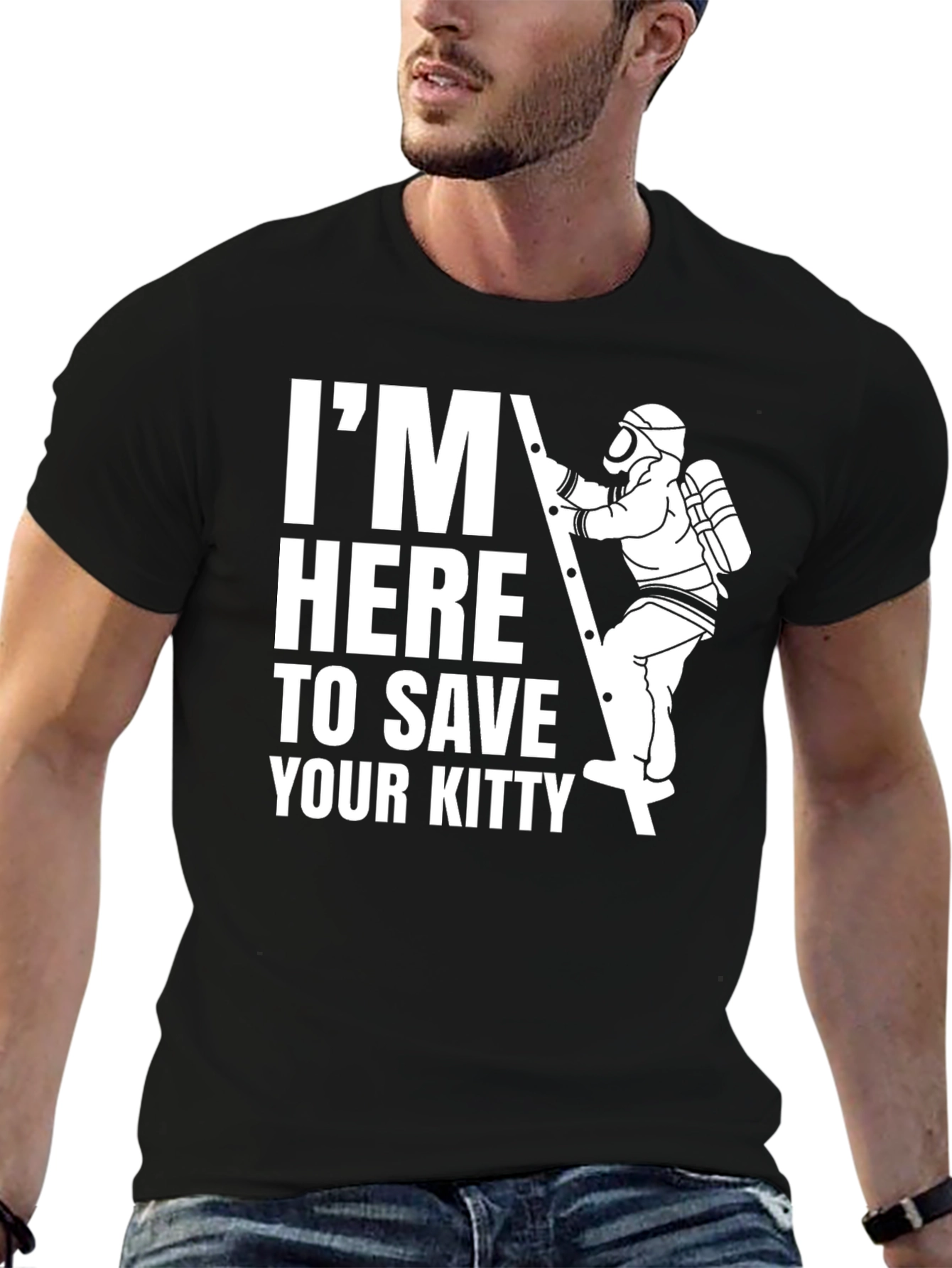 Im Here To Save Your Kitty T-Shirt