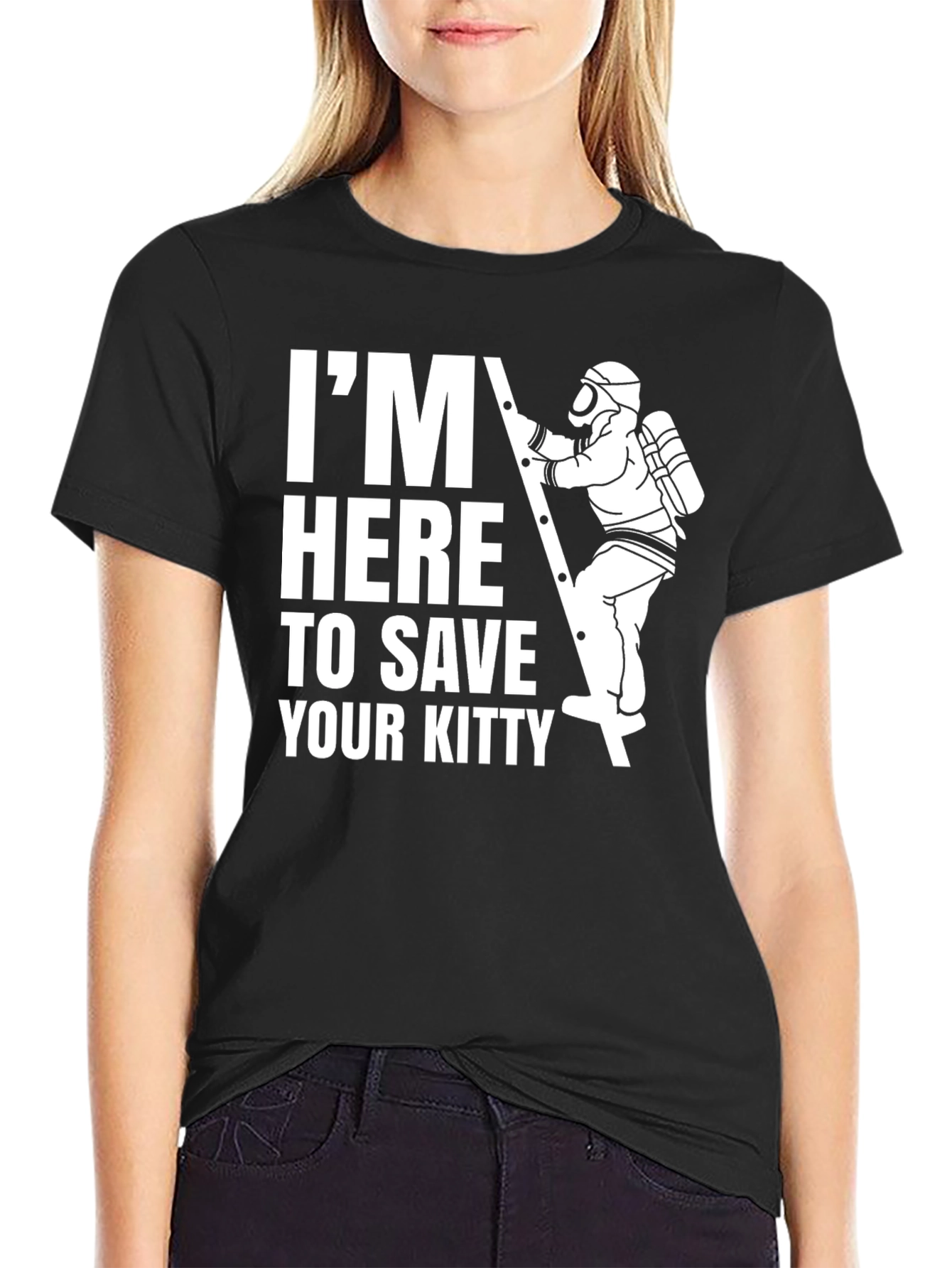 Im Here To Save Your Kitty T-Shirt