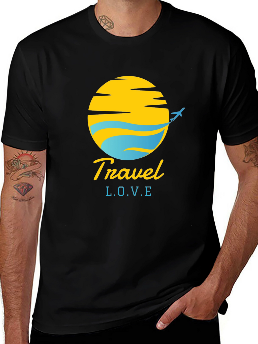 Travel L.O.V.E. T-Shirt - Graphic Tee