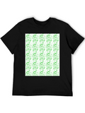 Sci-Fi Gallifreyan T-Shirt Green Pattern