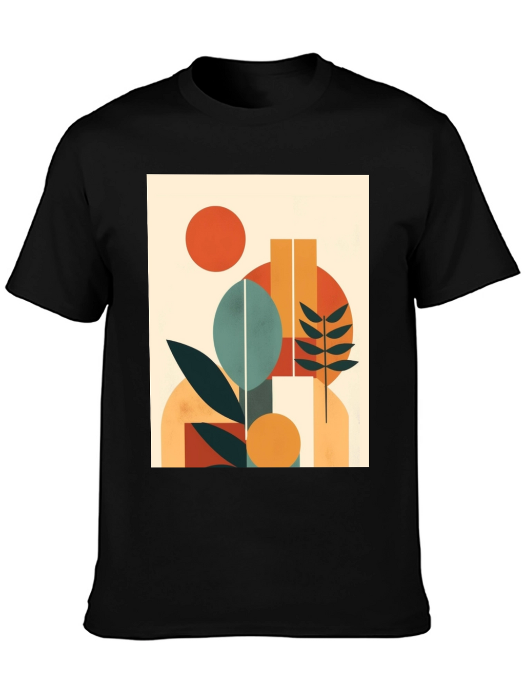 Modern Abstract Graphic T-Shirt