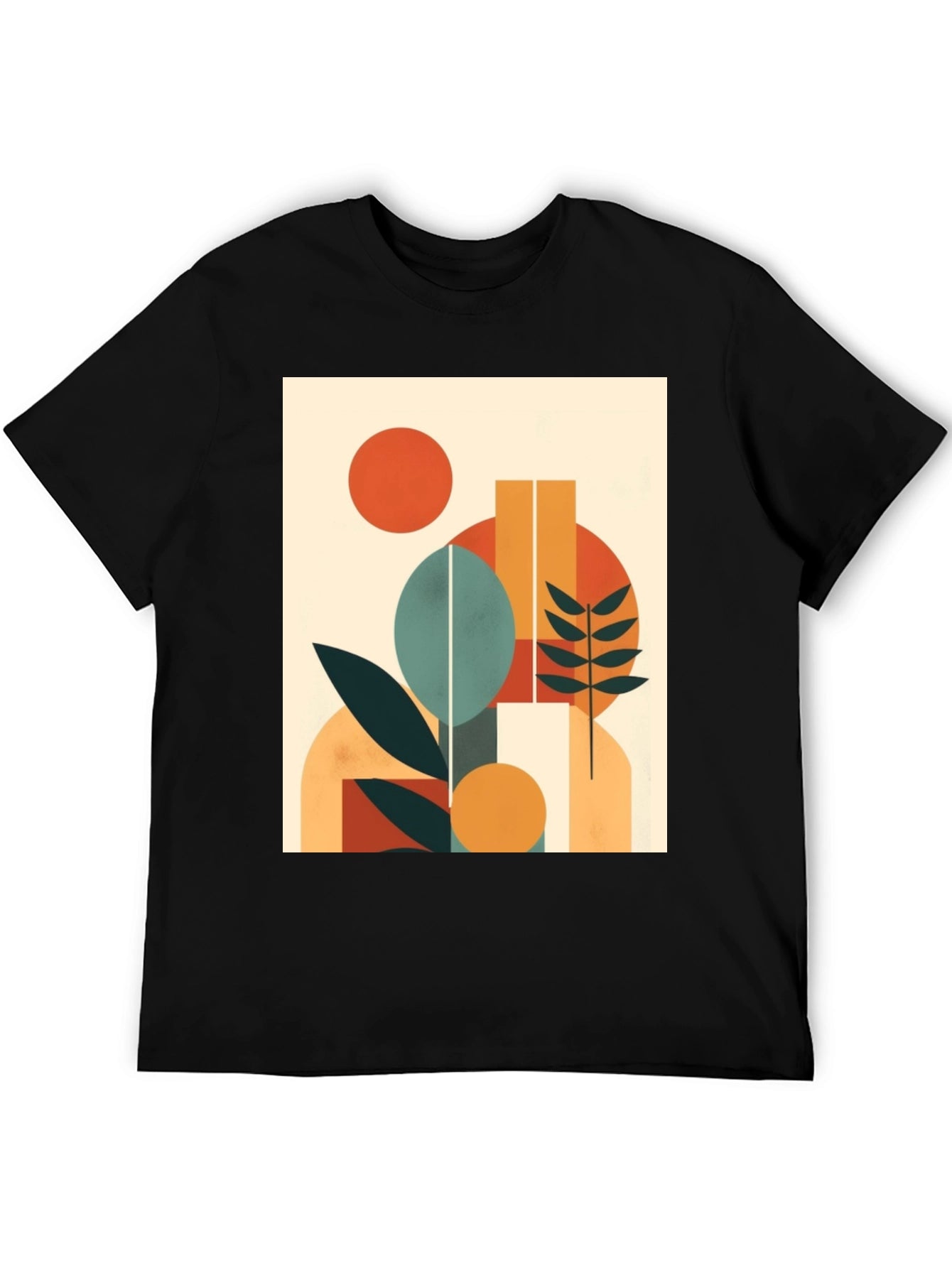 Modern Abstract Graphic T-Shirt