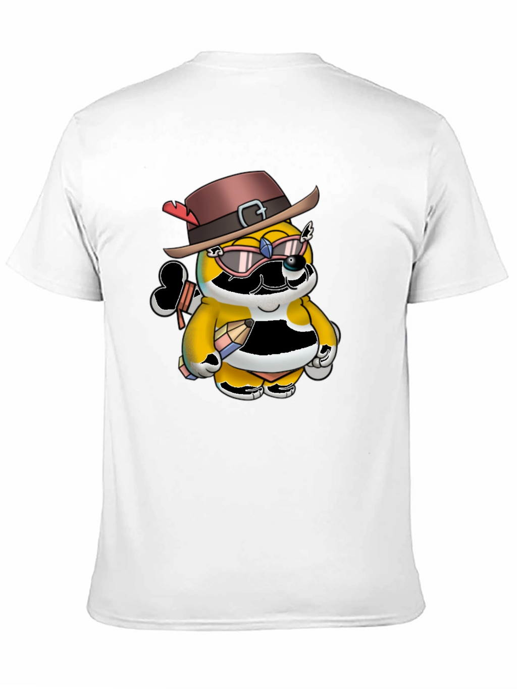 Cartoon Animal Graphic T-Shirt
