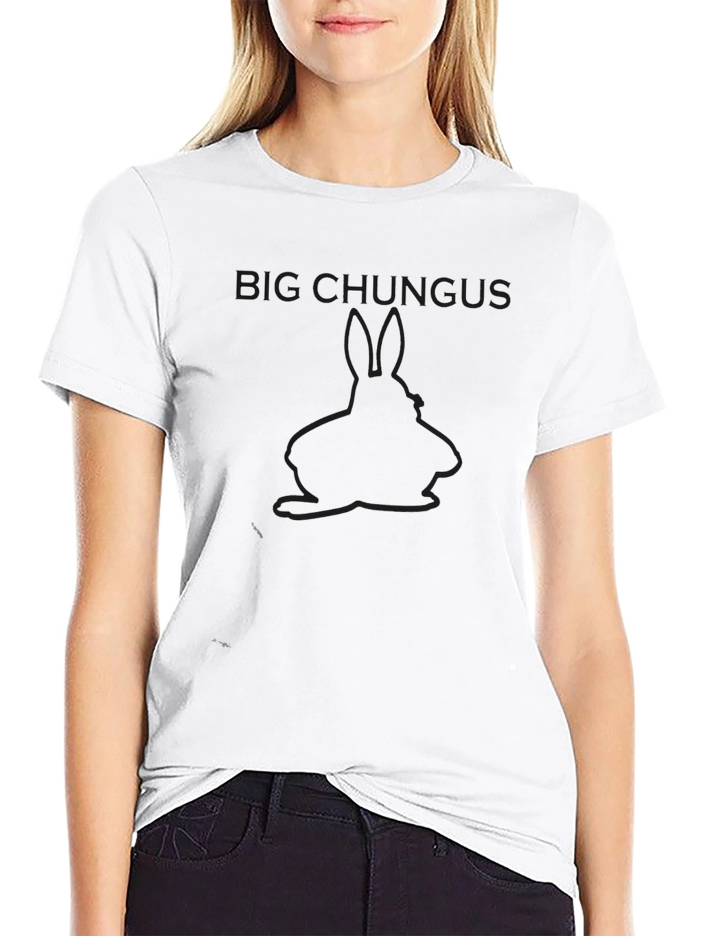 Big Chungus Black T-Shirt