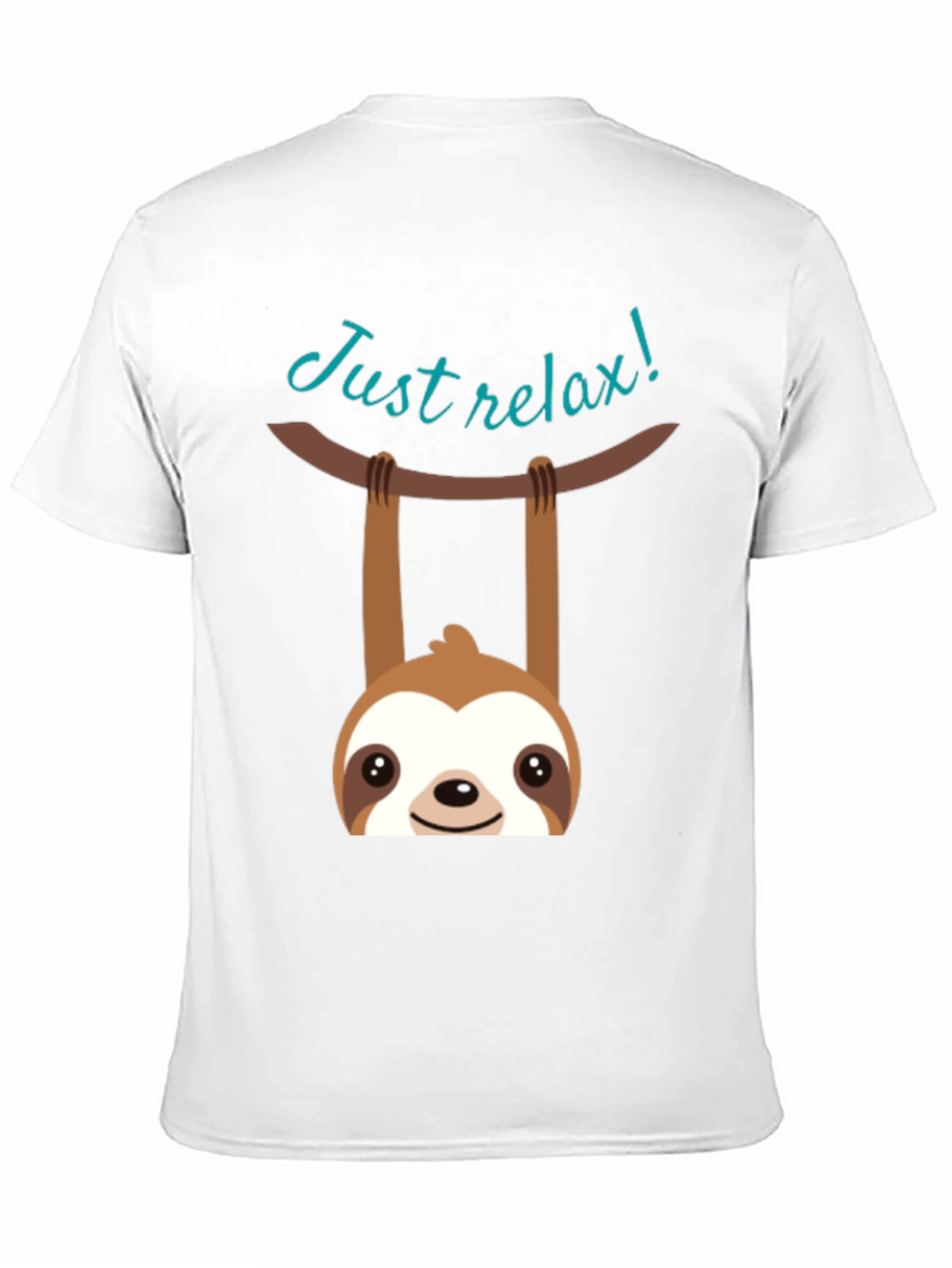 Just Relax Sloth Graphic Tee - Casual Comfort
