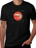 Shrimp Techno Graphic Tee