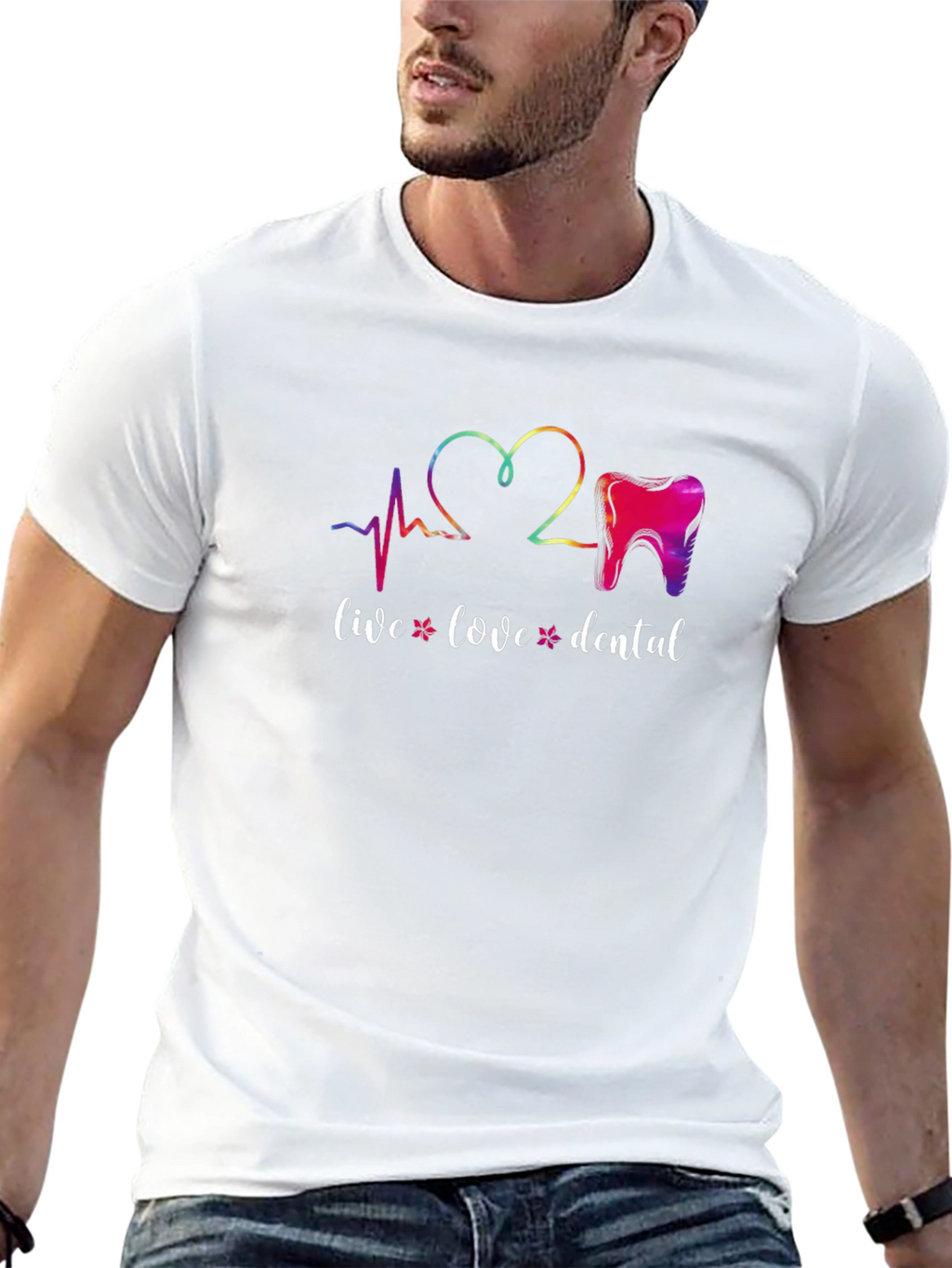 Live Love Dental T-Shirt - Dentist Tee