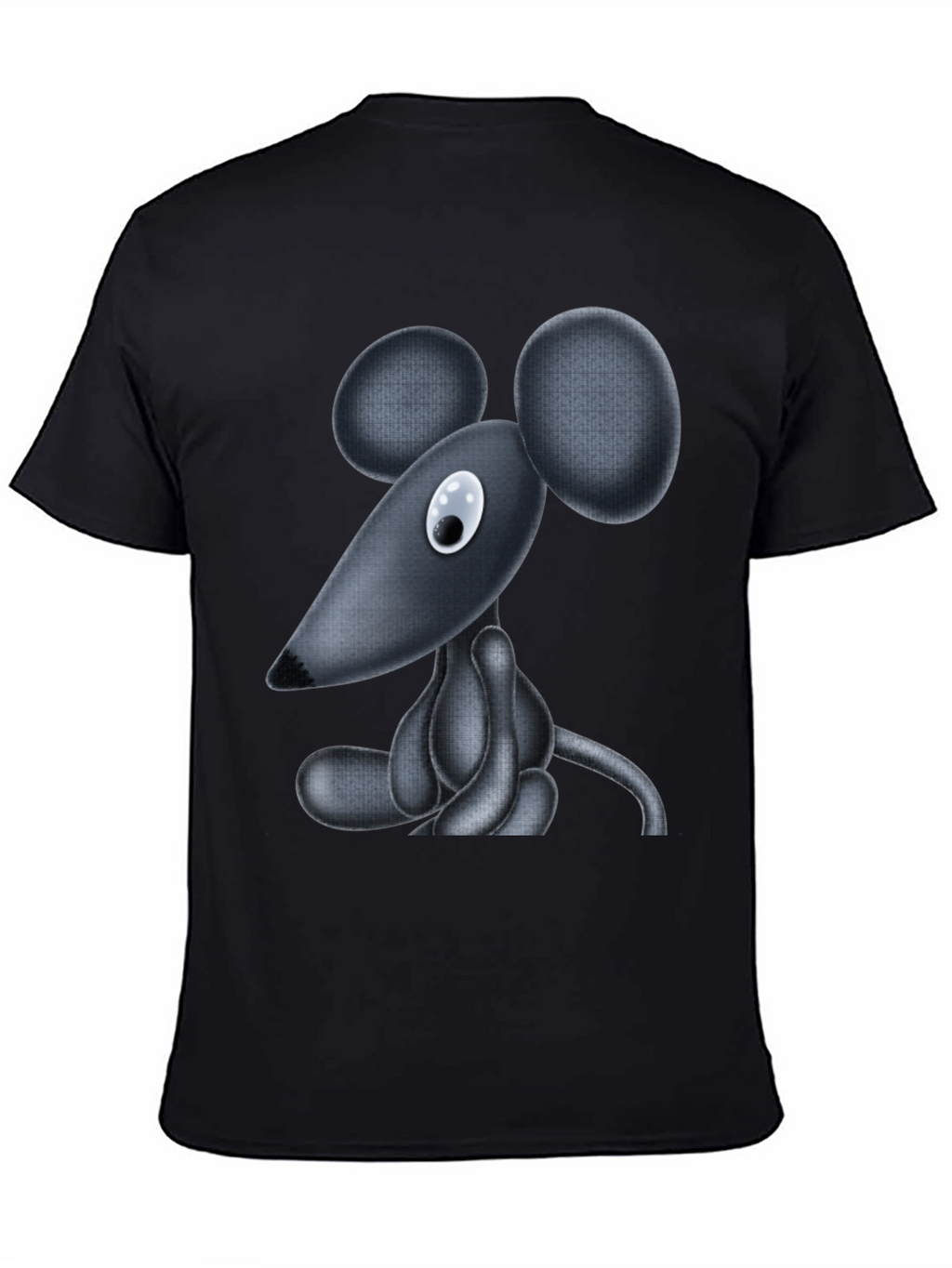 Cartoon Mouse Graphic T-Shirt
