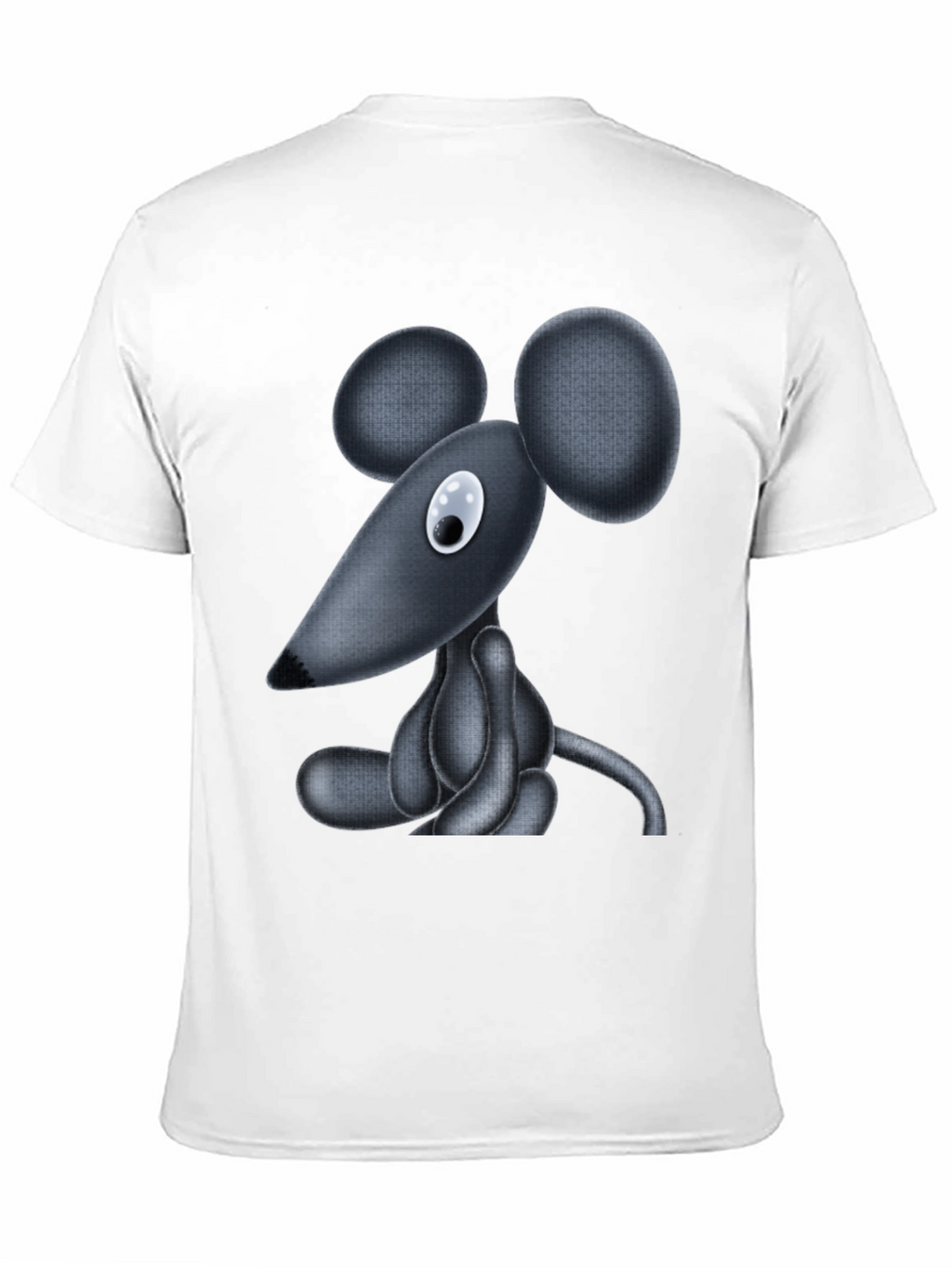 Cartoon Mouse Graphic T-Shirt