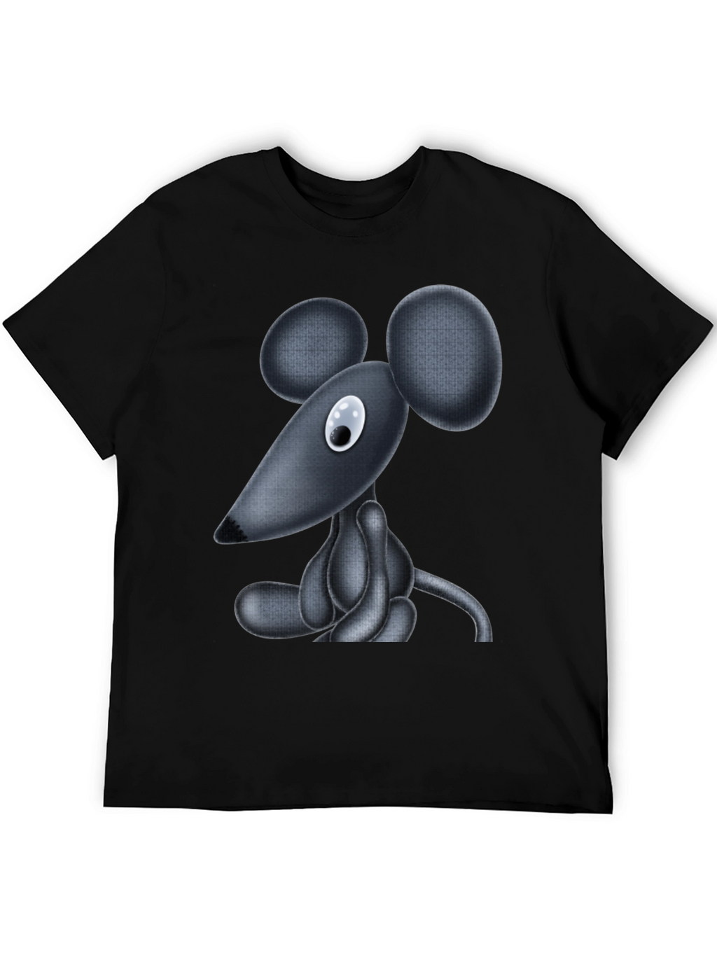 Cartoon Mouse Graphic T-Shirt