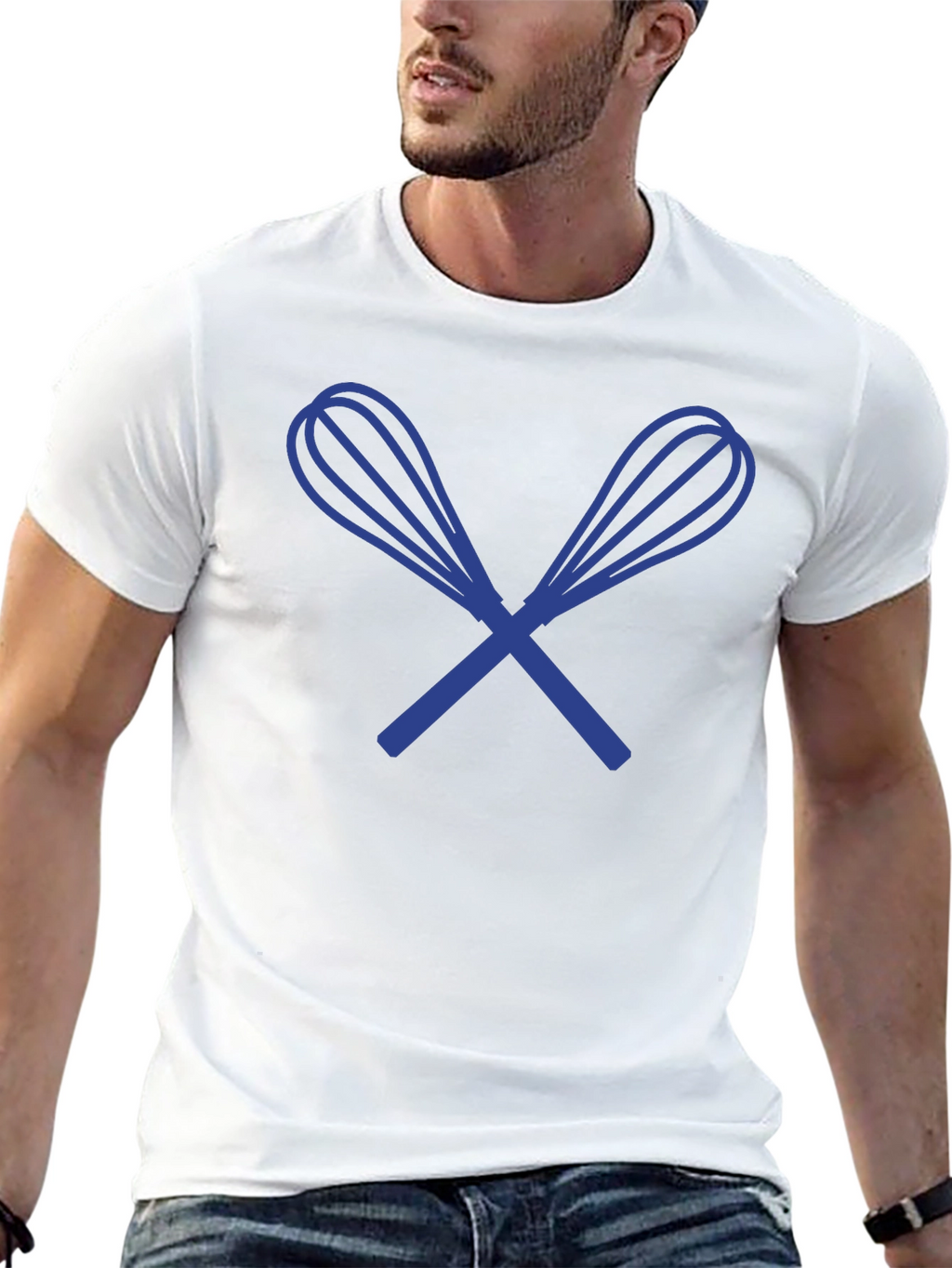 Chefs Whisk Graphic Tee - Black