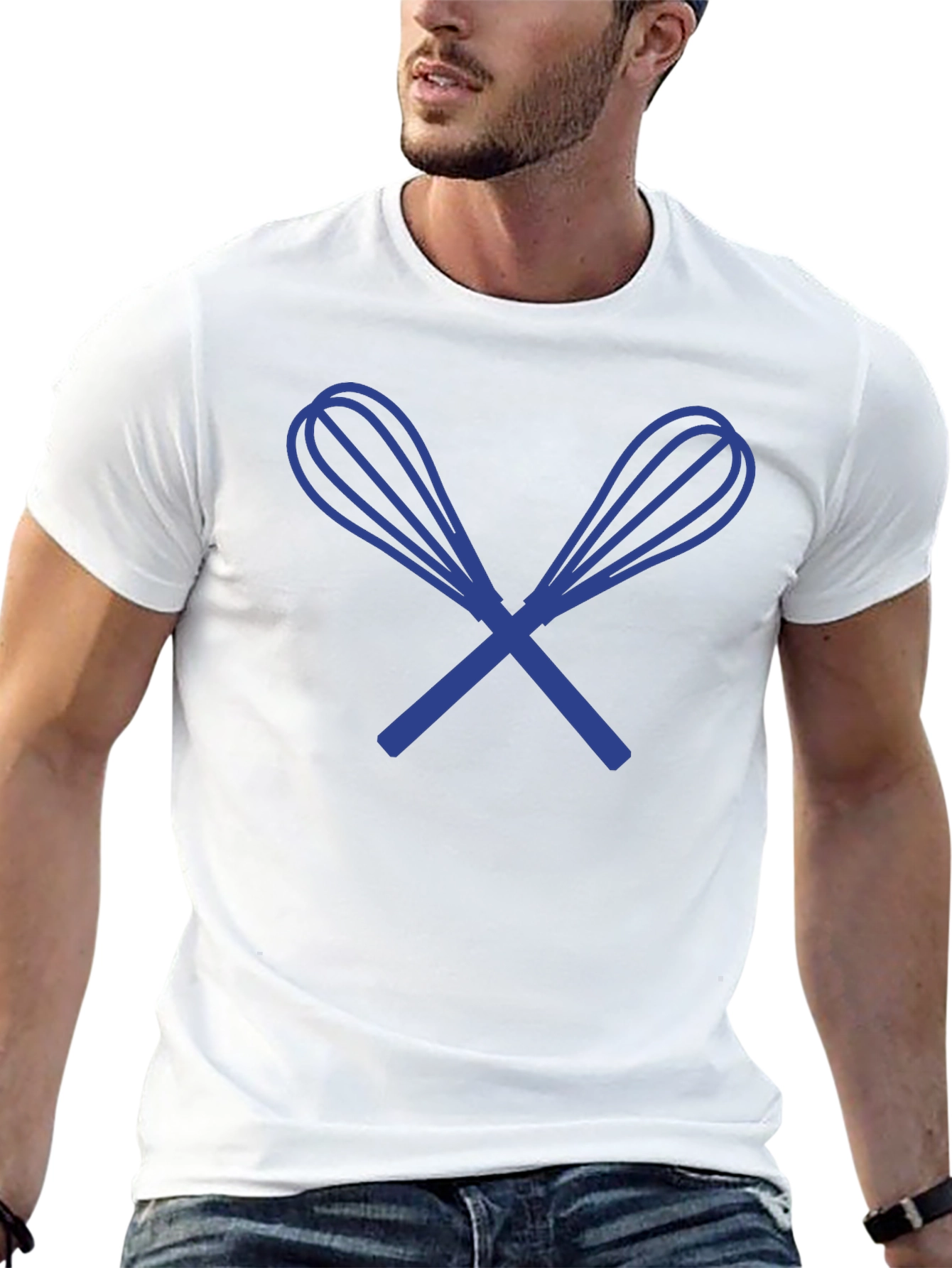 Chefs Whisk Graphic Tee - Black